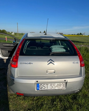 Citroen C4 cena 6400 przebieg: 205200, rok produkcji 2005 z Sompolno małe 121